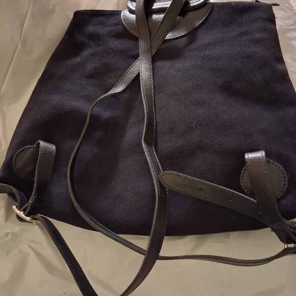Clair V. Marcelle Suede Tote Backpack main image 4